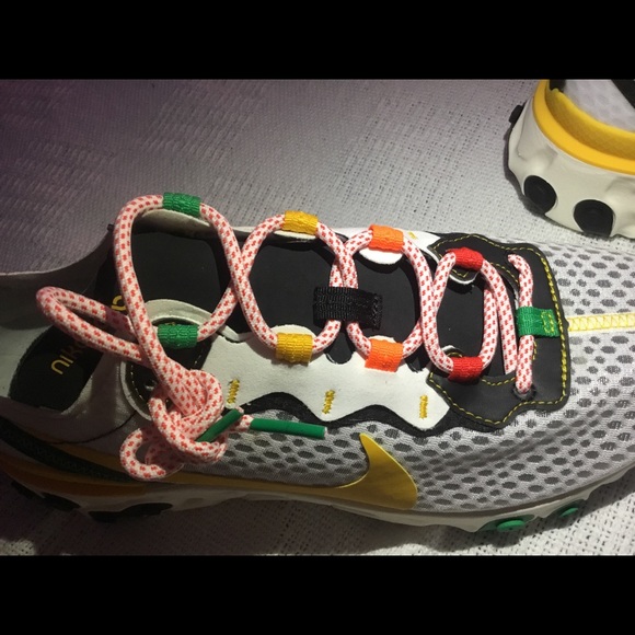Nike React Men’s Size 9 Multicolor Running Shoes - Picture 6 of 14